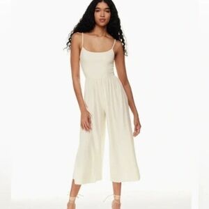 NWT Aritzia jumpsuit - butter yellow
